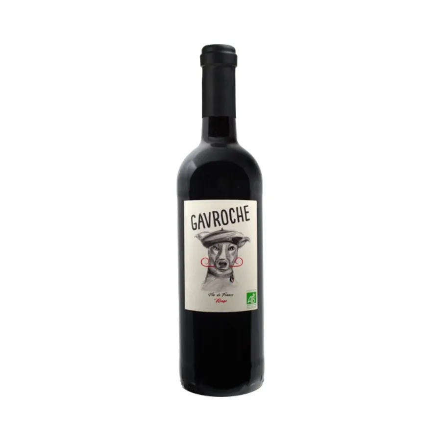 Chât. L'Ermite d'Auzan Gavroche rood, 75cl