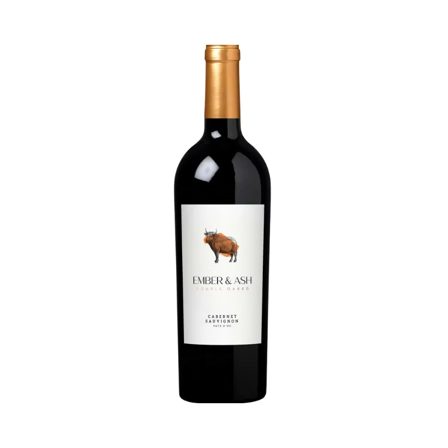 Ember & Ash Cabernet Sauvignon double oaked 2024 75cl