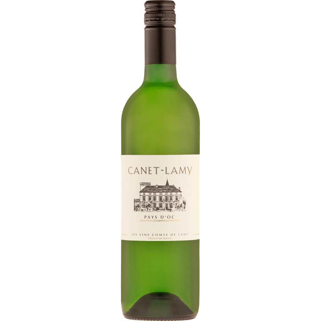 [7308] Chât. Canet Lamy Wit, 2025 75cl