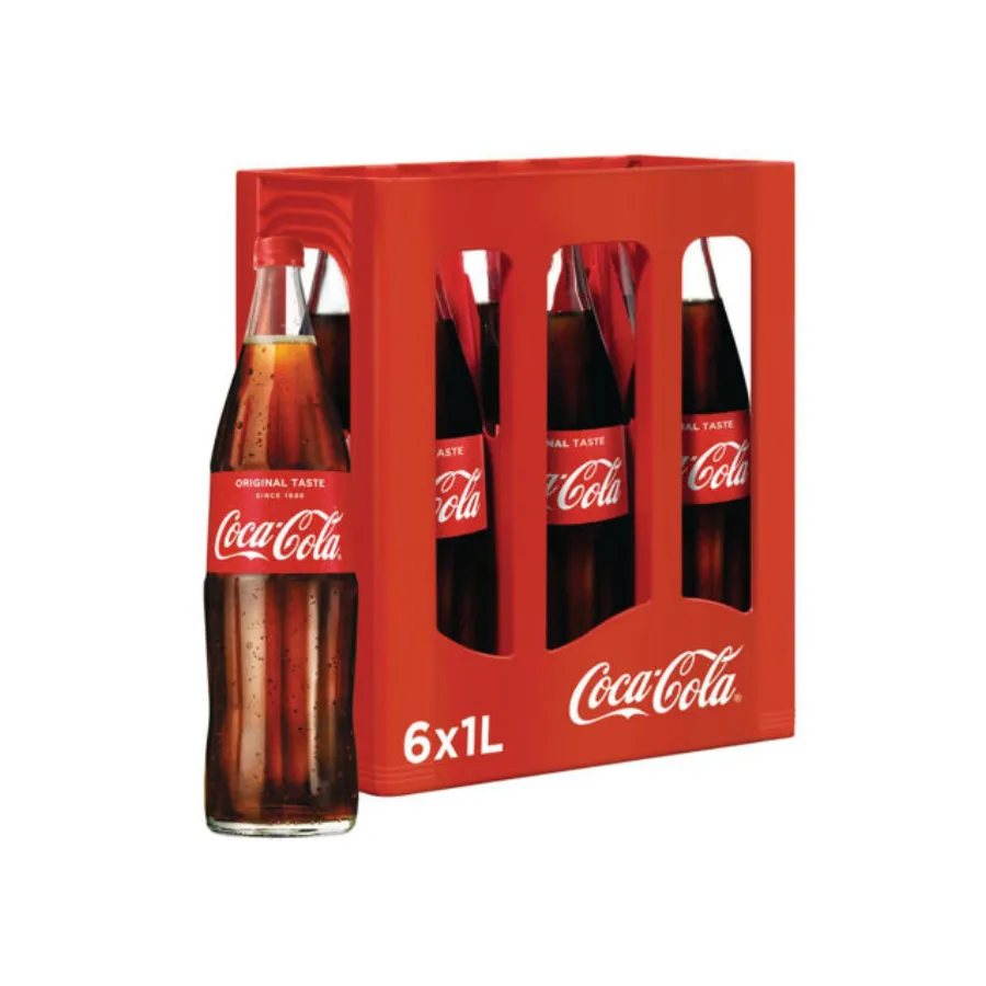 Coca Cola Glas 6x1L
