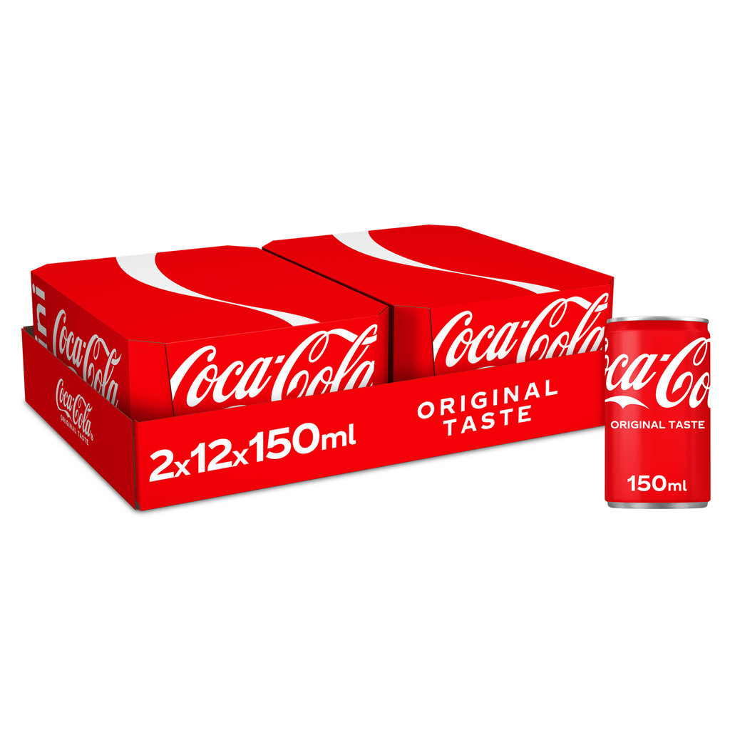 [1631] Coca Cola Mini Blik 24x15cl