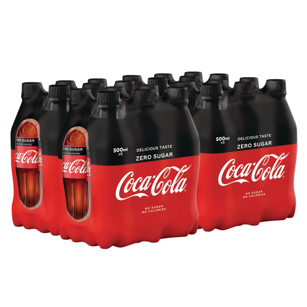 [1642] Coca Cola Zero Pet 24x0,5L
