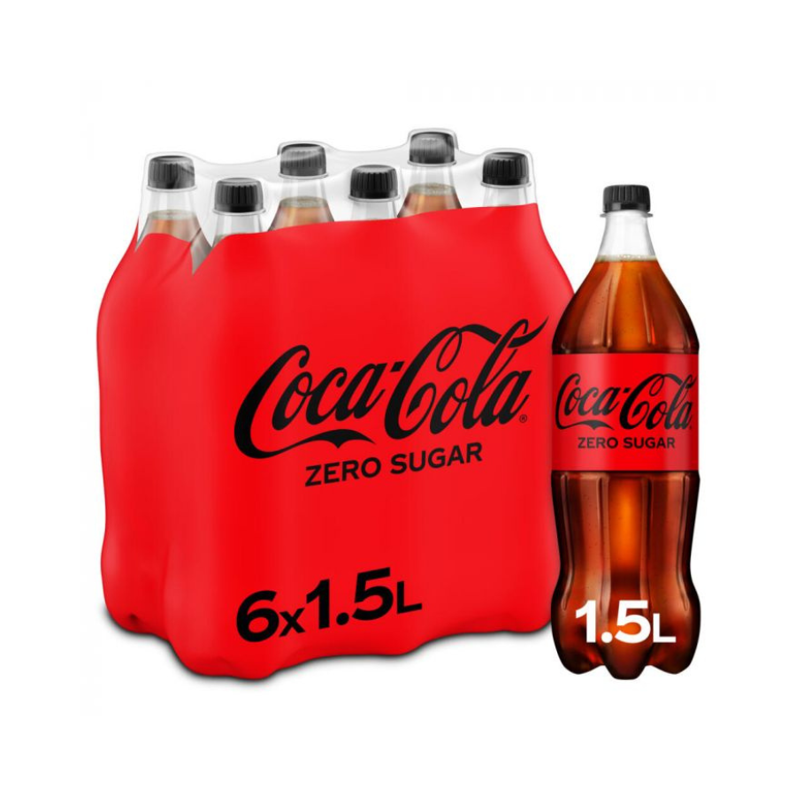 Coca Cola Zero Pet 6x1,5L