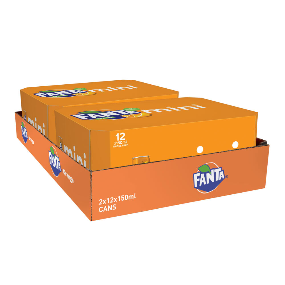 [1661] Fanta Mini Blik 24x15cl