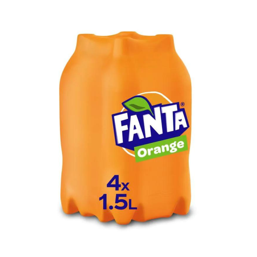 Fanta Pet 4x1,5L