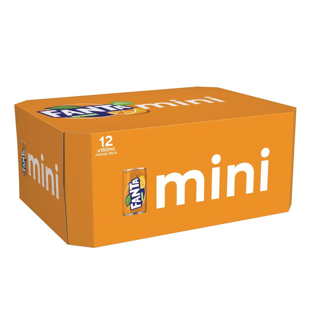 Fanta Mini Blik 12x15cl