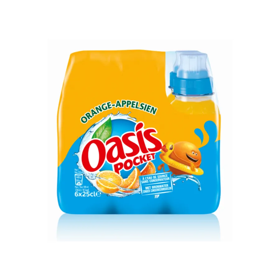 Oasis Orange Pet 24x25cl