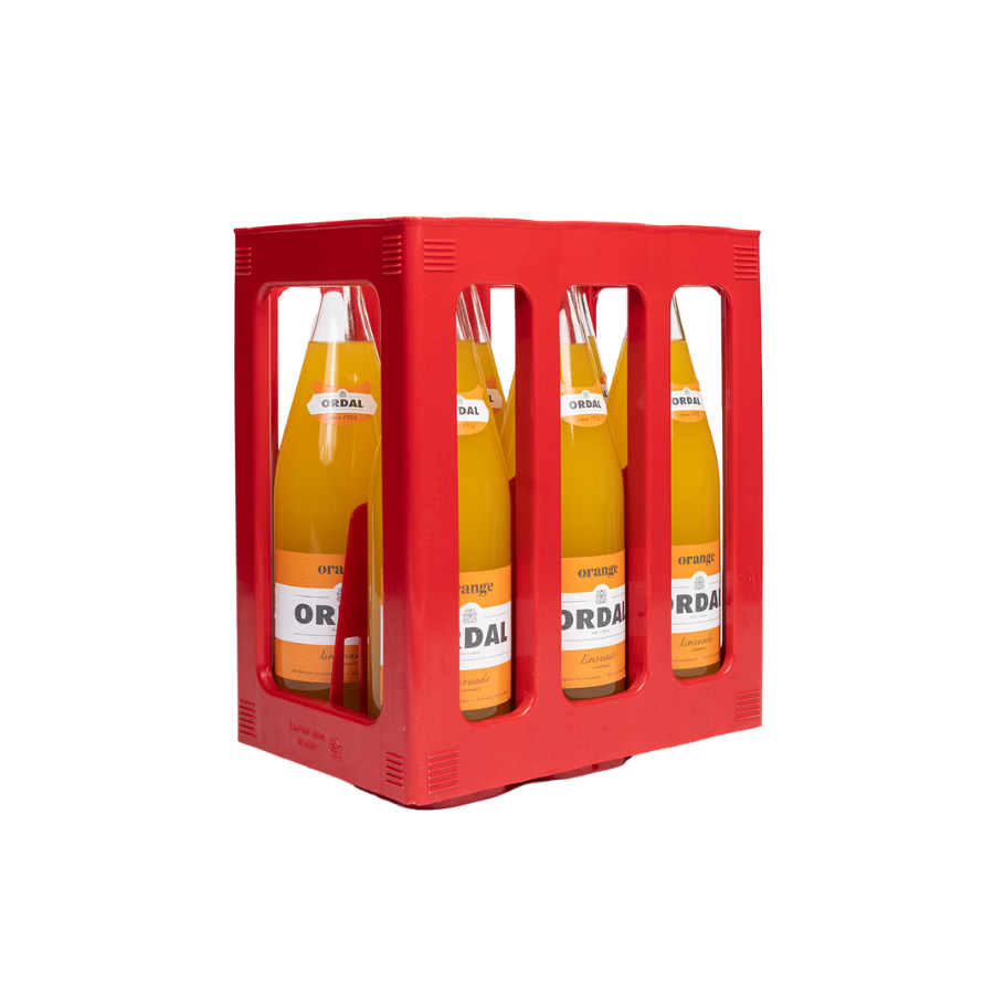 Ordal Orange Glas 6x1L