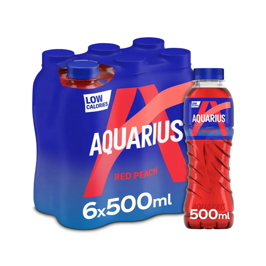 Aquarius Red Peach Pet 24x0,5L
