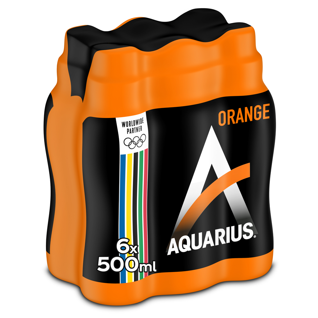 Aquarius Orange Pet 24x0,5L