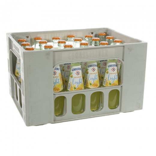 [5203] Gerolsteiner Orange Light 24x25cl