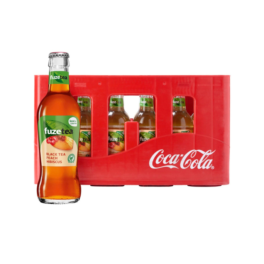 Fuze tea Peach Hibiscus 24x20cl