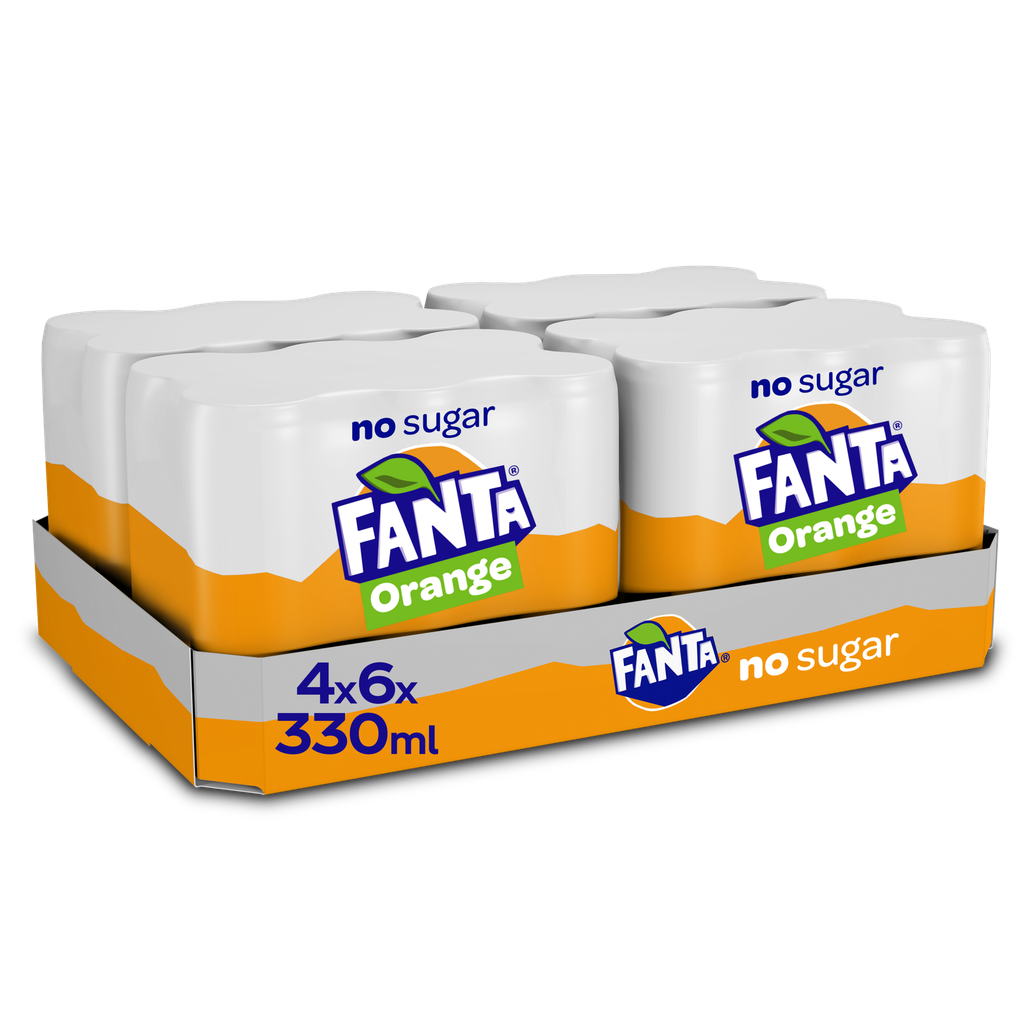 [5905] Fanta Zero Blik 24x33cl