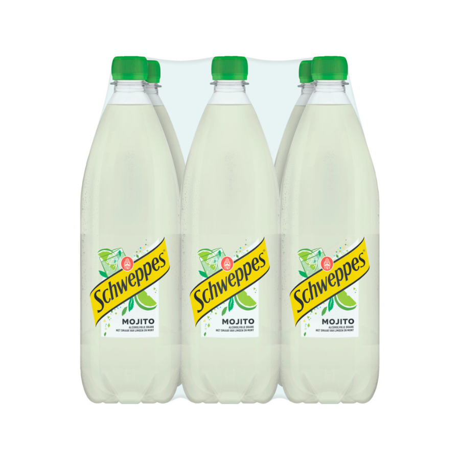 [5911] Schweppes Mojito Pet 6x1L