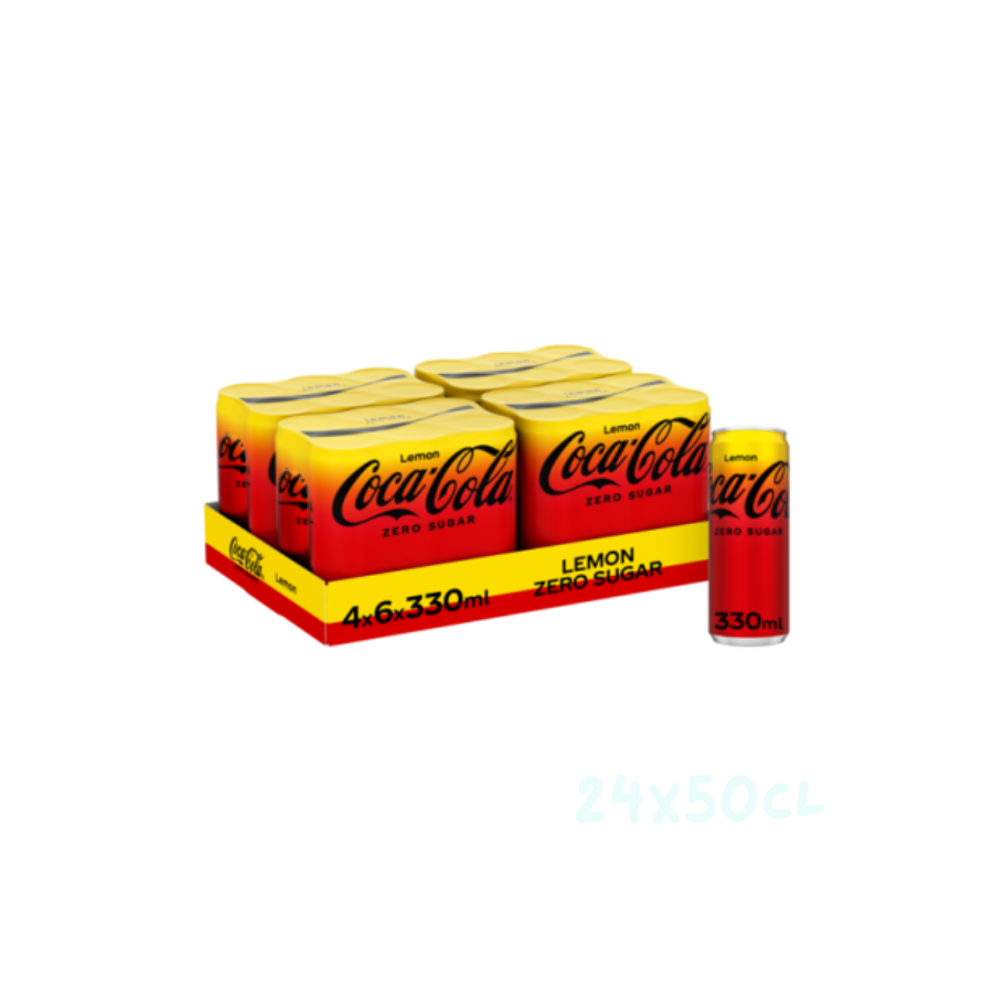 [6056] Coca Cola zero Lemon Blik 24x33cl