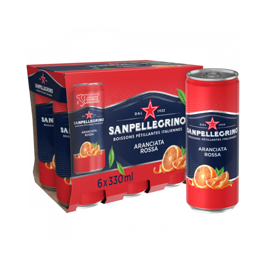[6353] San Pellegrino Aranc Rossa 24x33cl