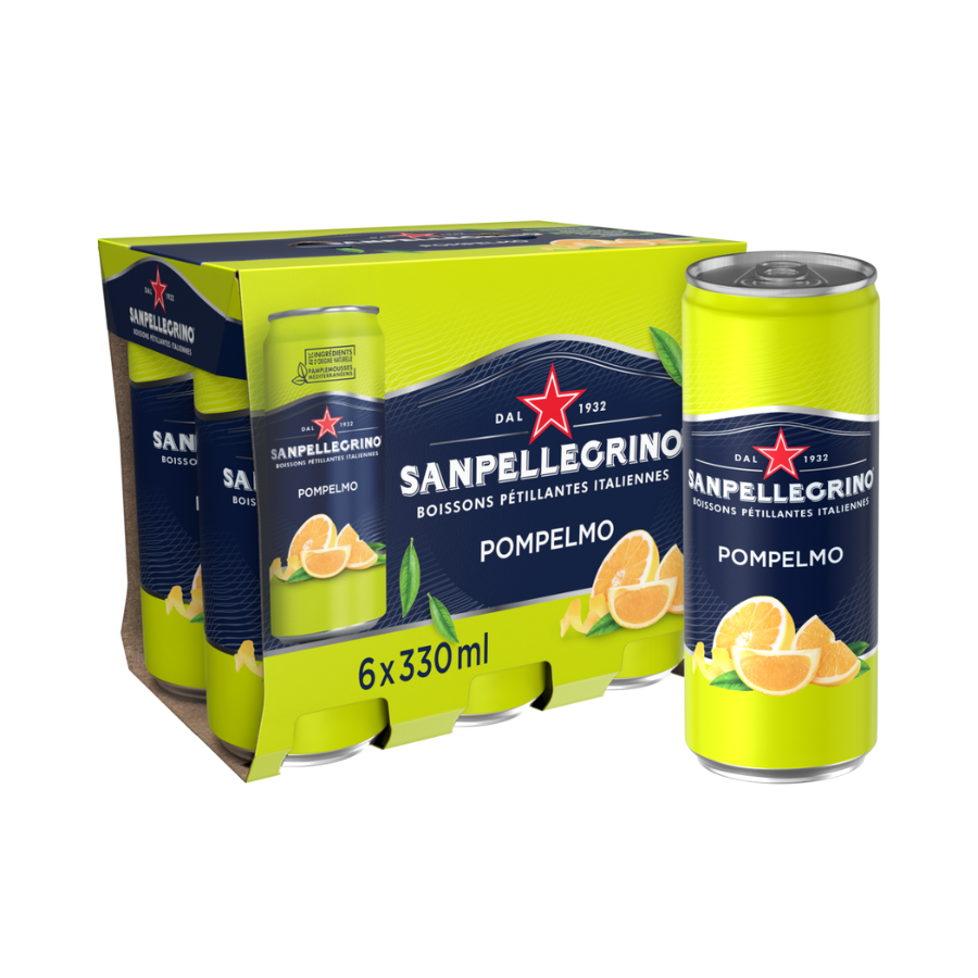 [6355] San Pellegrino Pompelmoes 24x33cl