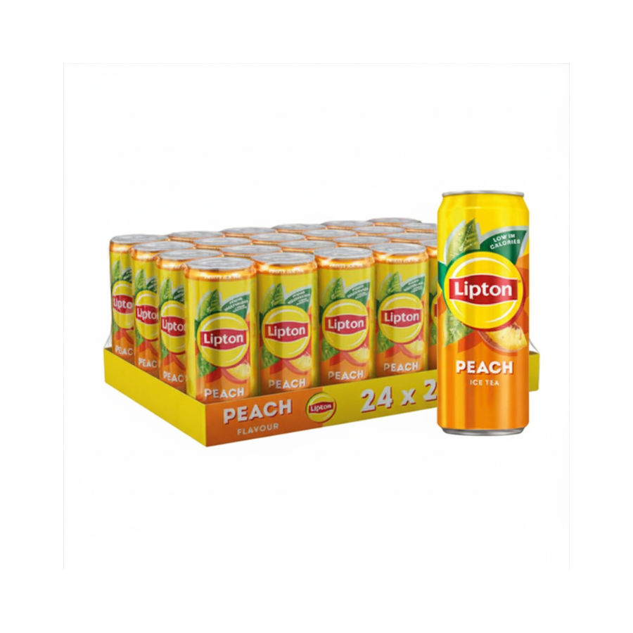 [6861] Lipton Ice Tea Peach Blik 24x25cl