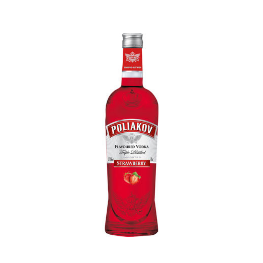 Poliakov Strawberry Vodka 70cl