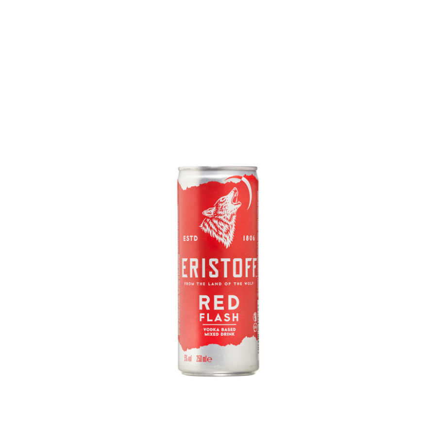 Eristoff red Flash blik 24x25cl