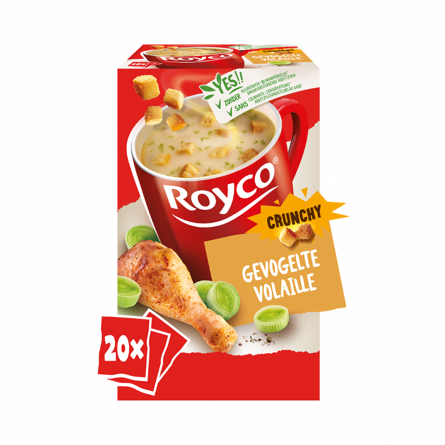 Royco Crunchy gevogelte 20z