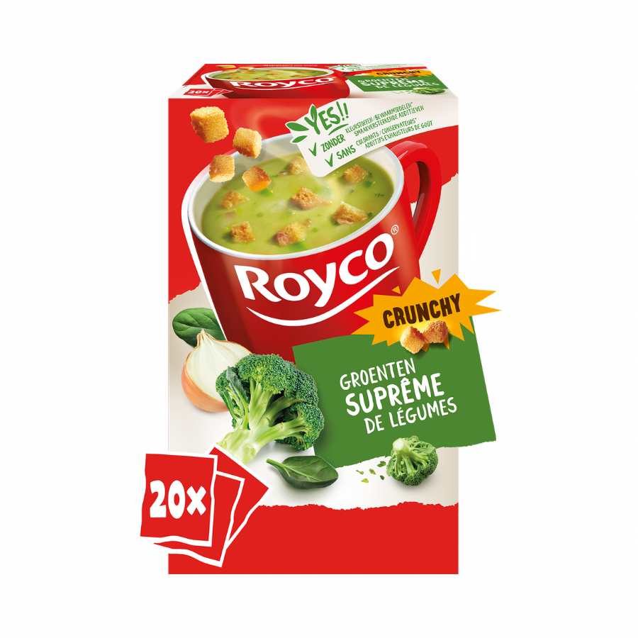 Royco Crunchy groentensuprême 20z
