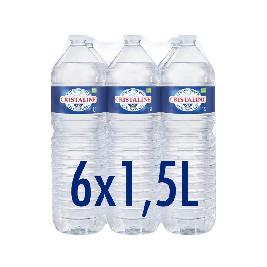 Cristaline Plat Pet 6x1,5L