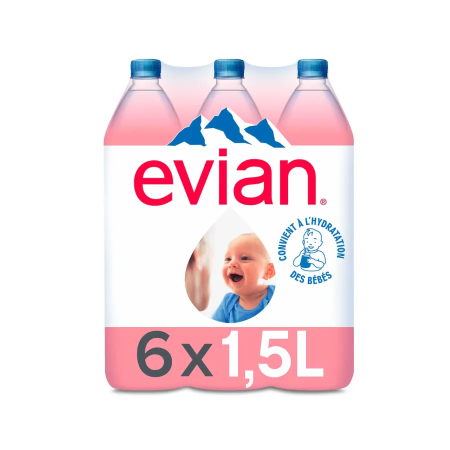 [1655] Evian Pet 6x1,5L