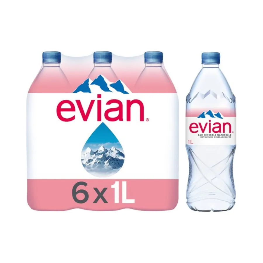 Evian Pet 6x1L