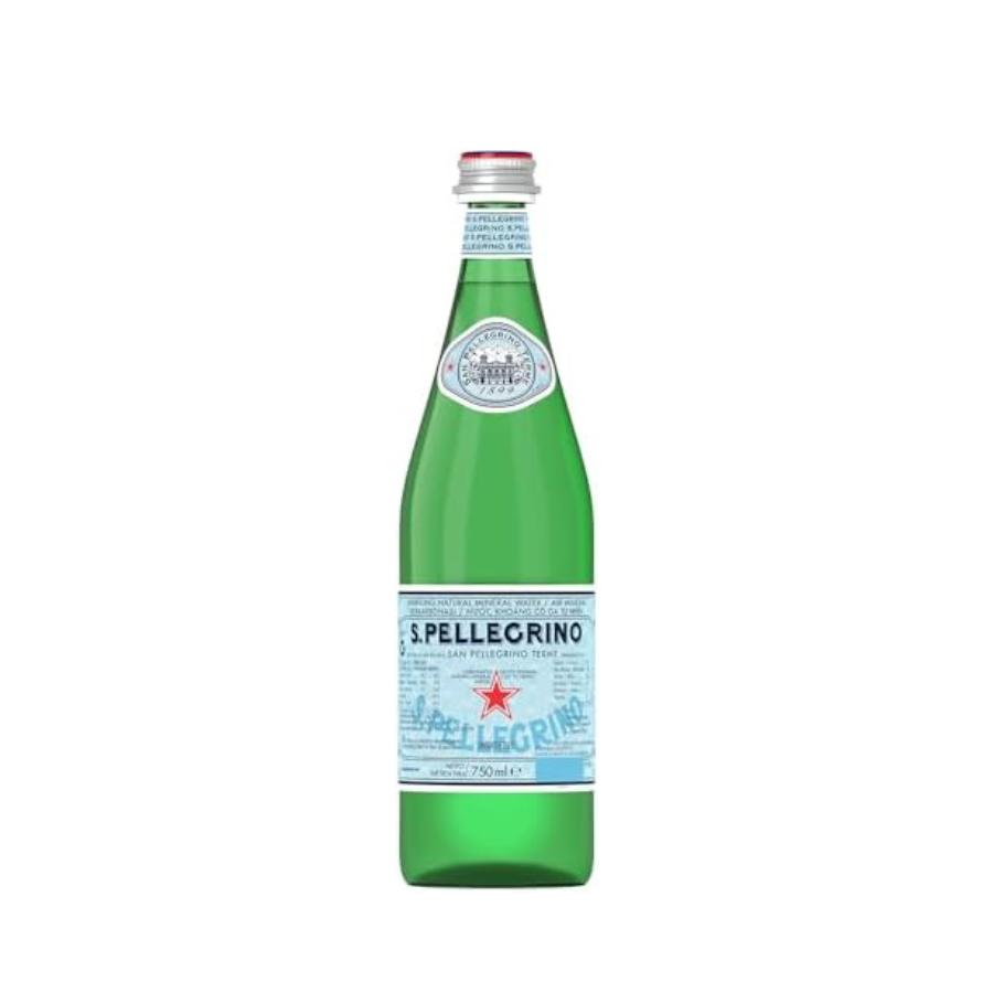 San Pellegrino spuit glas 16x0,75L schroefdop