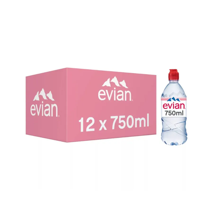 [6902] Evian Pet 12x75cl