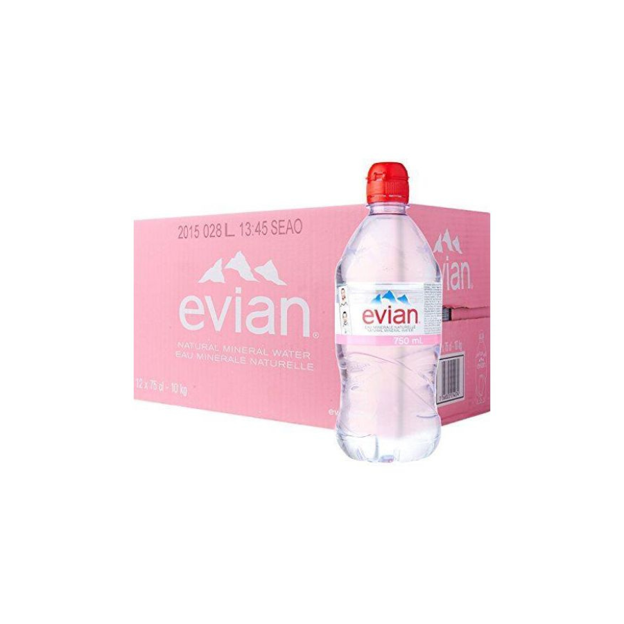 Evian Pet 12x75cl