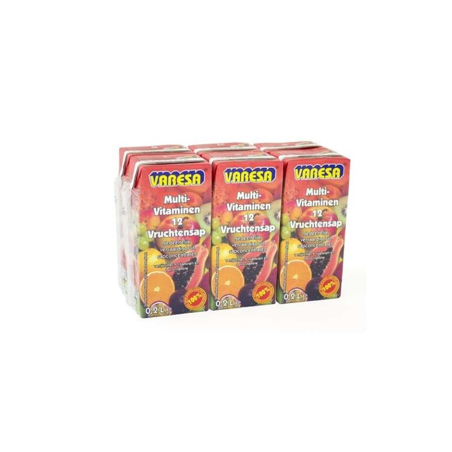 Varesa Brik Multivrucht 6x20cl