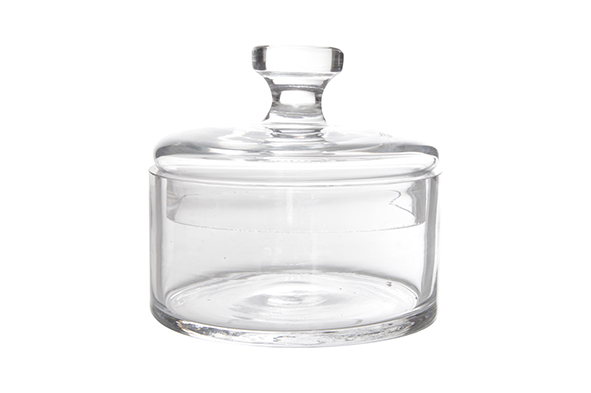 [1468] Glazen snoeppot