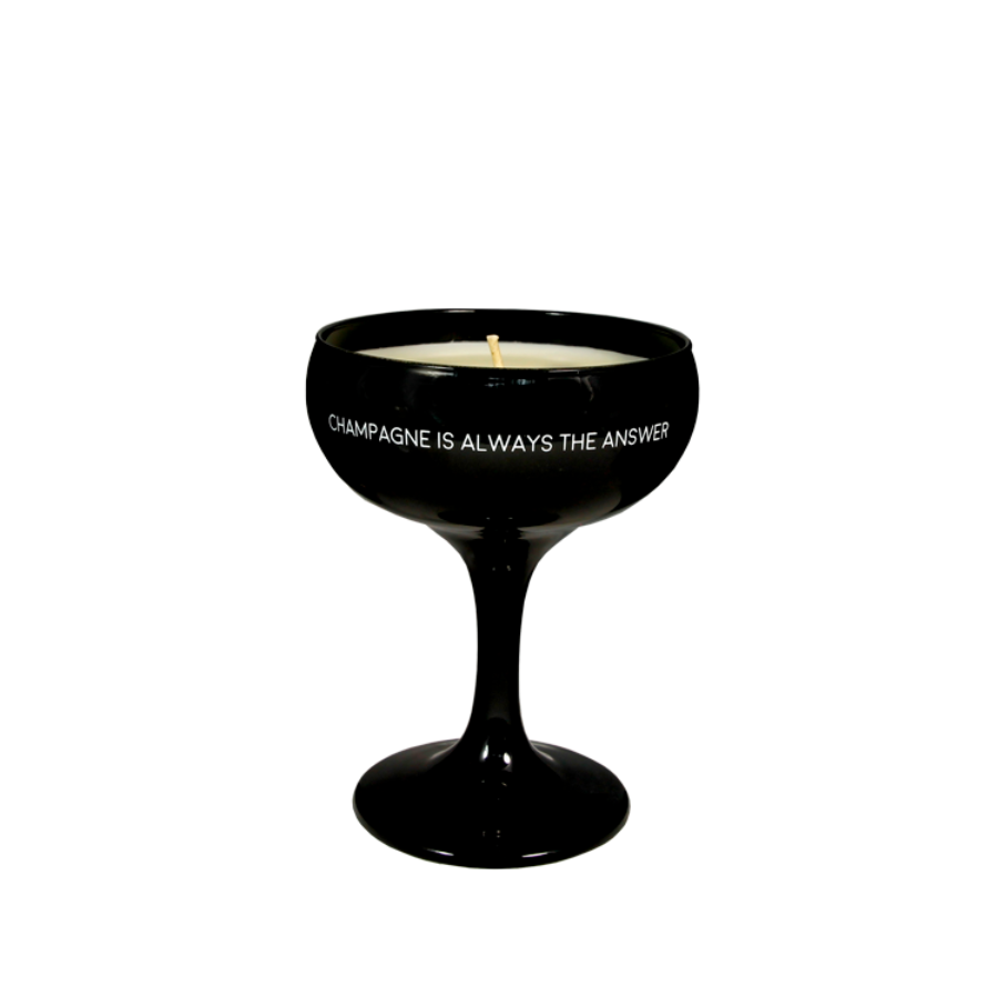 Kaars Flame Soja - Champagne the answer (Champ)