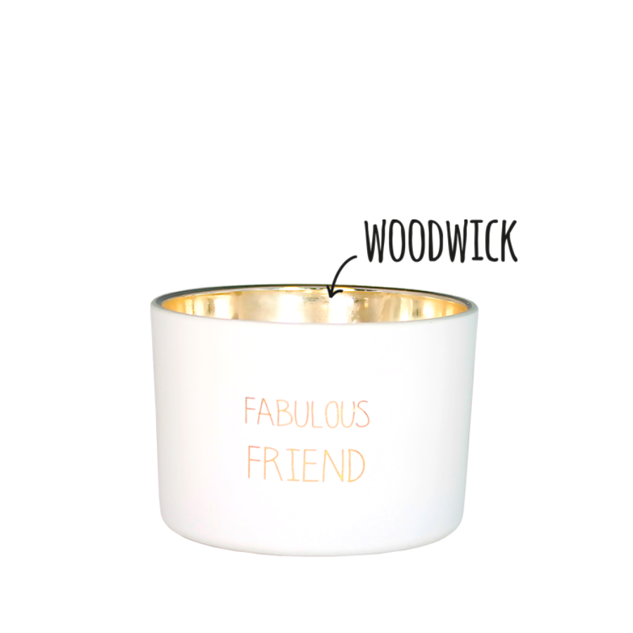 [7169] Kaars Flame Soja - Fabulous friend