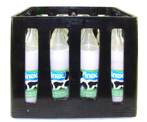 [5095] Inex Halfvolle melk glas 12x1L