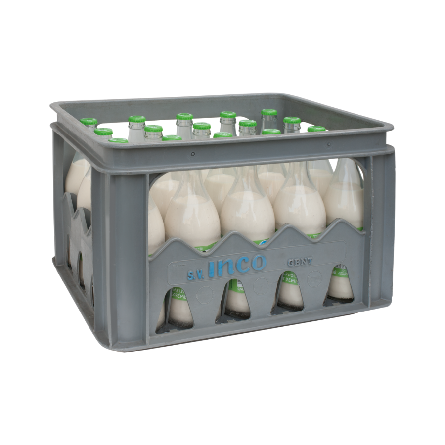 Inex halfvolle melk 20x0,5L glas