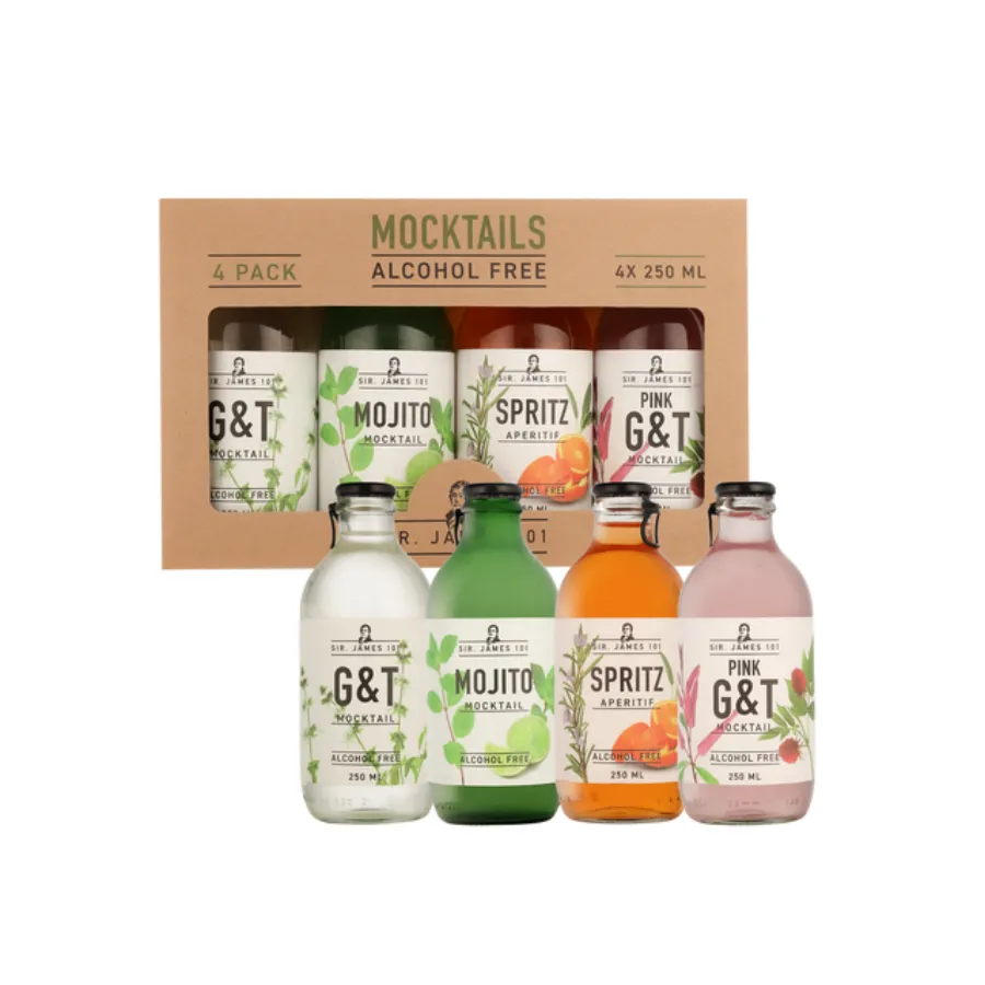 [6822] Sir James Giftset 4x25cl