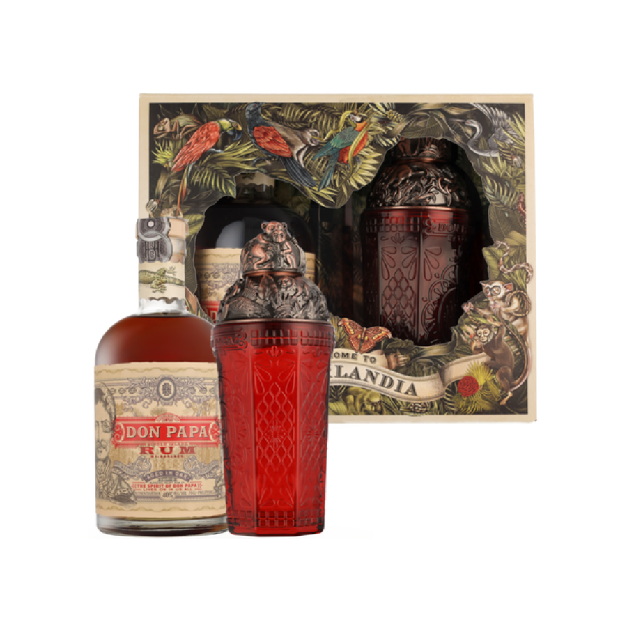 [6169] Don Papa Rum GB + shaker