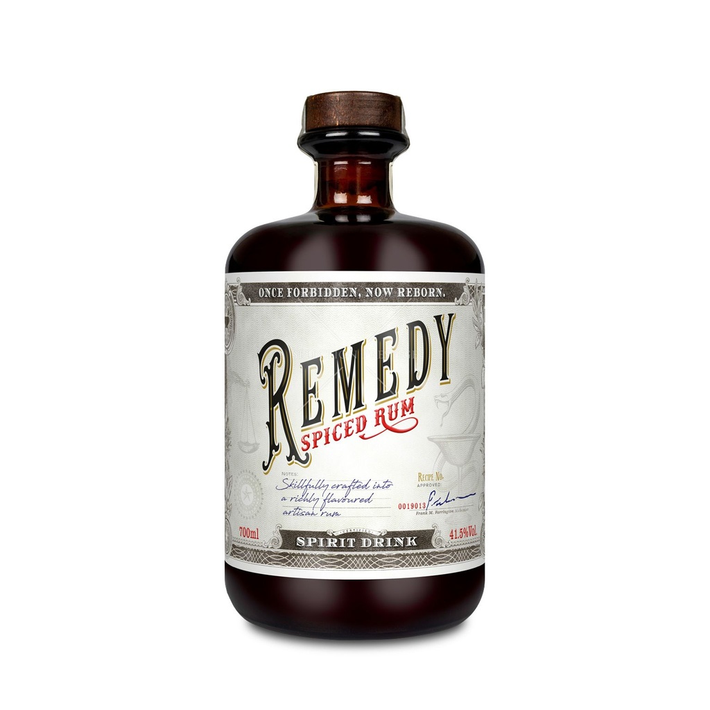 Remedy Spiced Rum 70cl