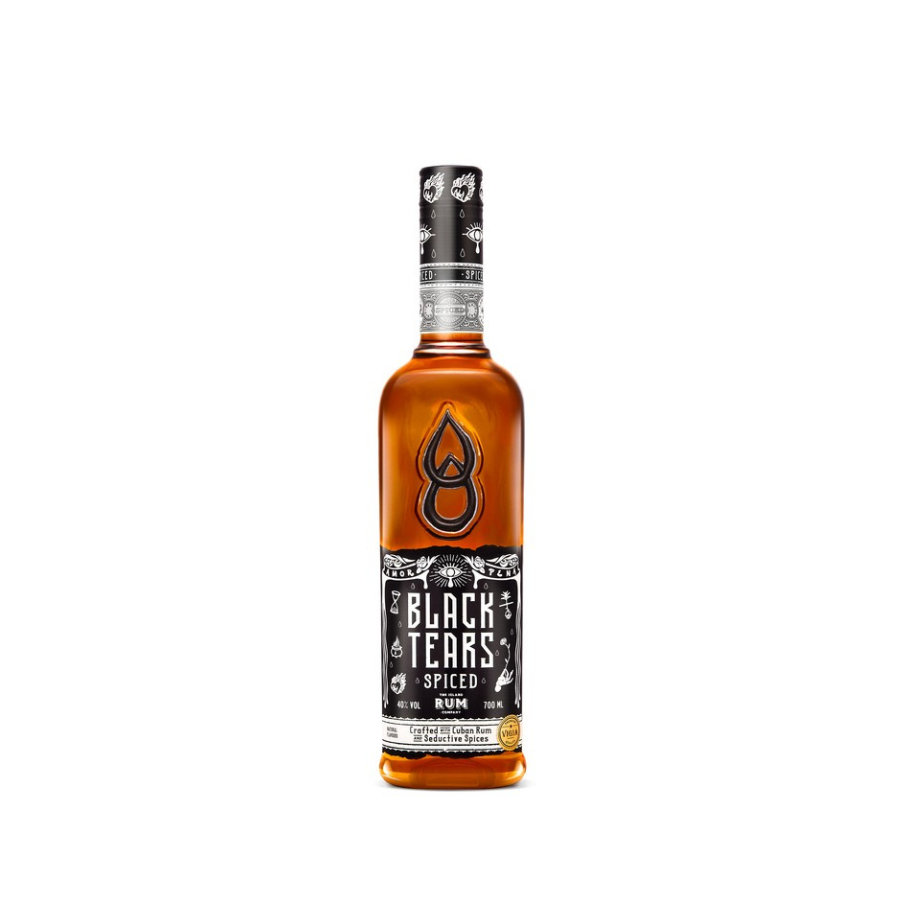 [7102] Black Tears by Vigia Cuban Spiced 70cl