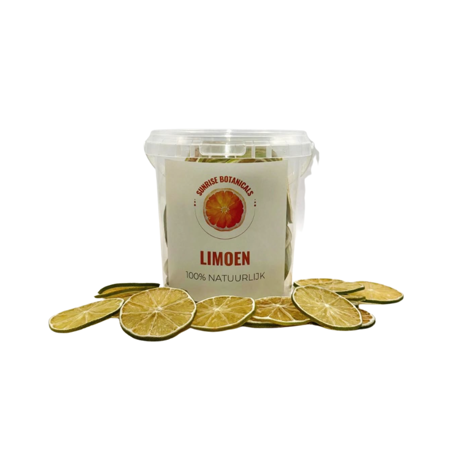 Sunrise Limoenschijf gedroogd 50gr