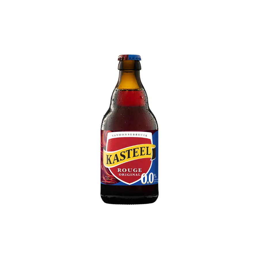 [6844] Kasteelbier rouge 0% 33cl -fles