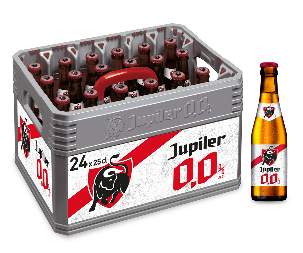 Jupiler 0,0 % 24x25cl