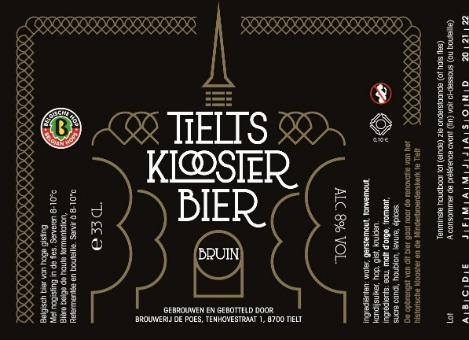 De Poes - Kloosterbier Bruin 33cl - Fles