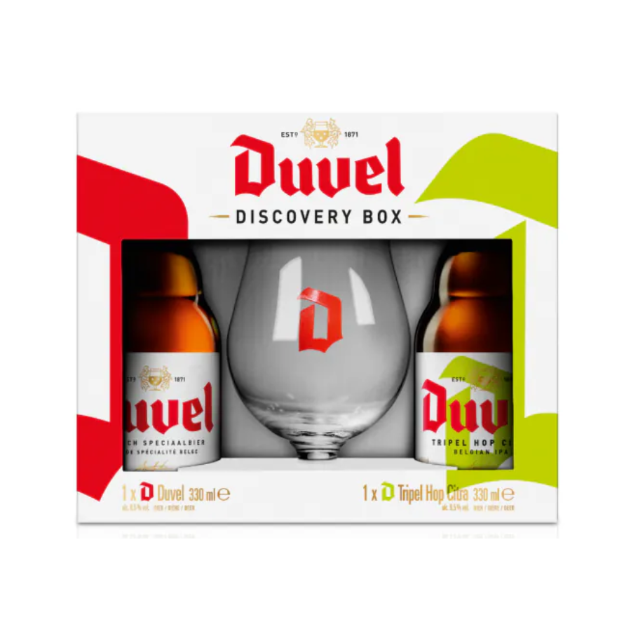 Duvel Triple Hop 2x33cl + glas