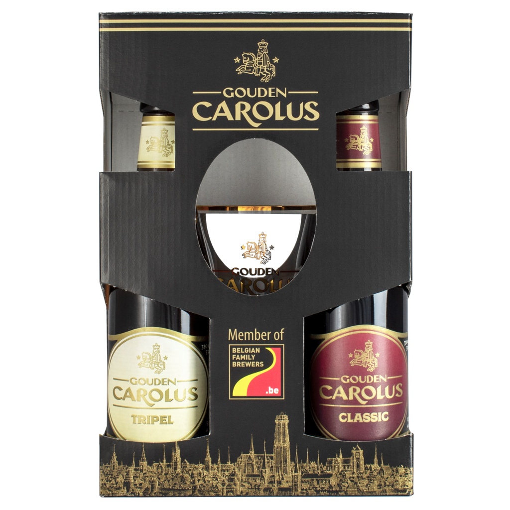 [5496] Gouden Carolus 4x33cl + glas